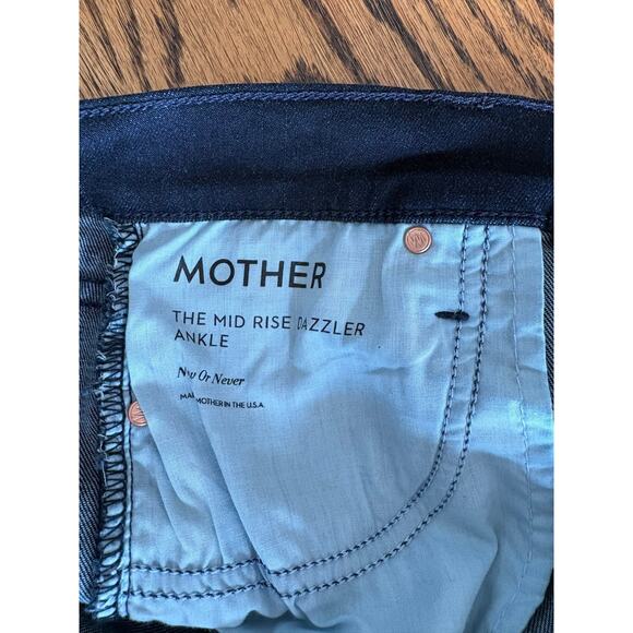 Mother Women's The Mid Rise Dazzler Ankle Jeans Size 26 Now or Never Wash - Picture 10 of 10